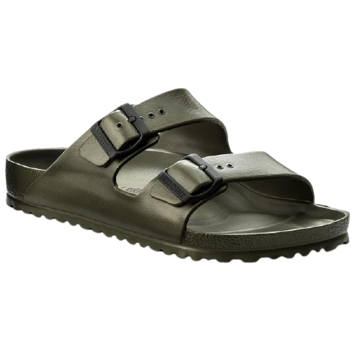 Chaki spalvos vyriškos šlepetės Birkenstock 0129491