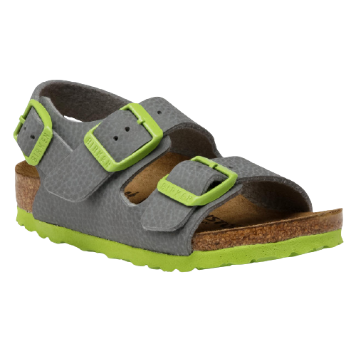 Pilkos spalvos vaikškos basutės Birkenstock 1017370