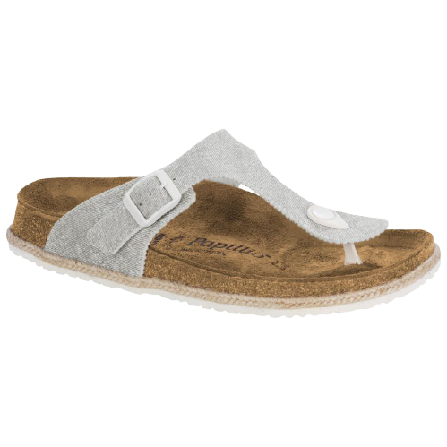 Pilkos spalvos moteriškos šlepetės Birkenstock 1004246