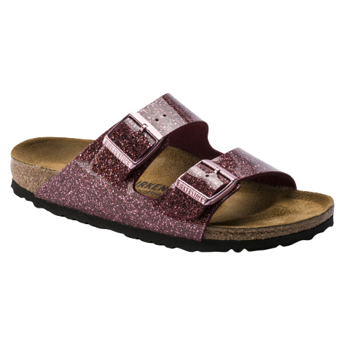 Blizgančios moteriškos šlepetės Birkenstock  1014382