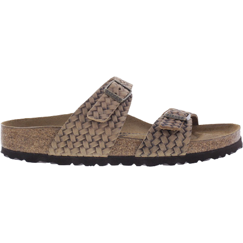 Rudos spalvos moteriškos šlepetės Birkenstock 1015923