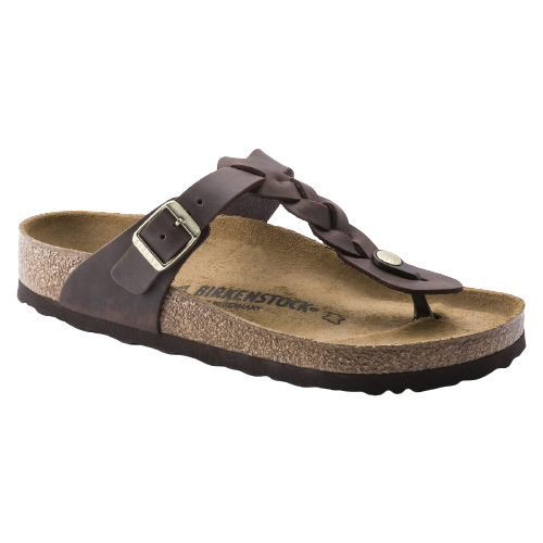 Rudos spalvos moteriškos šlepetės Birkenstock 1015925 