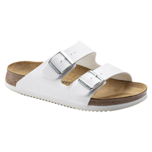 Baltos spalvos moteriškos šlepetės Birkenstock 1018220