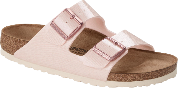 Rožinės spalvos moteriškos šlepetės Birkenstock 1020087