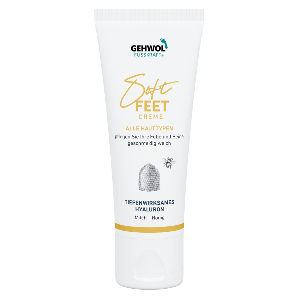 Pėdų kremas su hialurono rūgštimi GEHWOL FUSSKRAFT Soft Feet Cream 