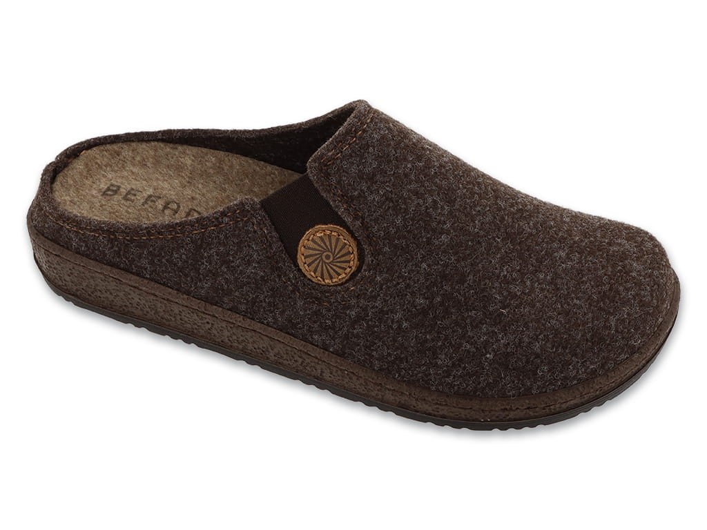 Rudos spalvos moteriškos šlepetės BEFADO 155D185