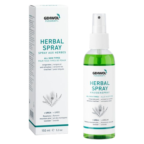 Žolelių purškalas visiems odos tipams GEHWOL Fusskraft Herbal Spray