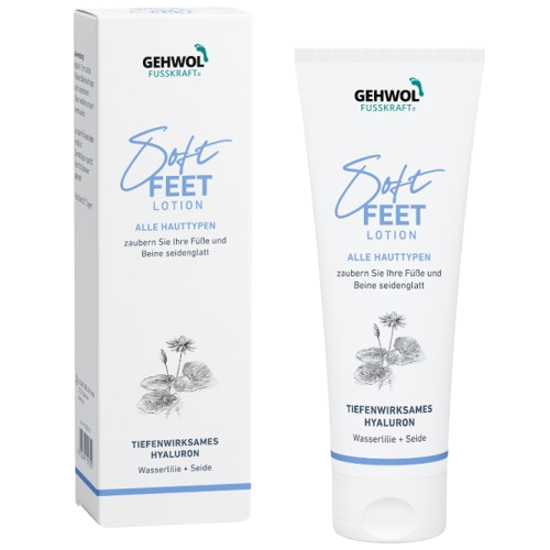 Kojų ir pėdų losjonas su hialurono rūgštimi GEHWOL FUSSKRAFT Soft Feet Lotion