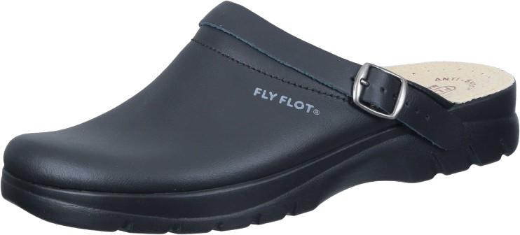 Juodos spalvos ortopedinės šlepetės Fly Flot 220027-01 