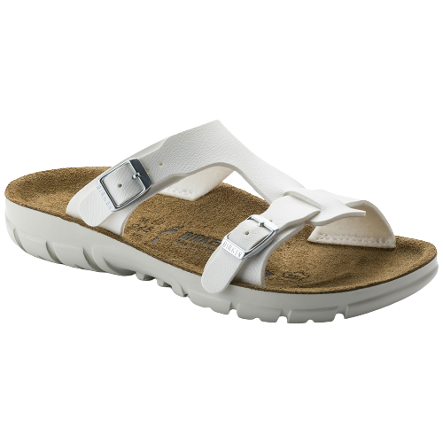 Baltos spalvos moteriškos šlepetės Birkenstock 263133