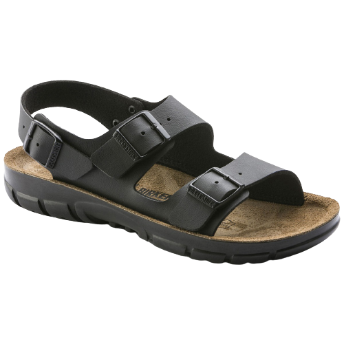 Juodos spalvos moteriškos basutės Birkenstock 0500781