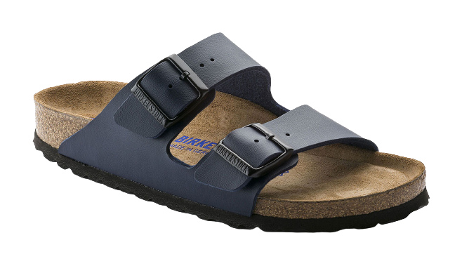 Tamsiai mėlynos spalvos vyriškos šlepetės Birkenstock 51061 