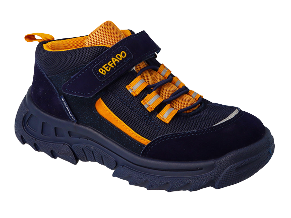 Juodos spalvos vaikiški batai Befado 515X003