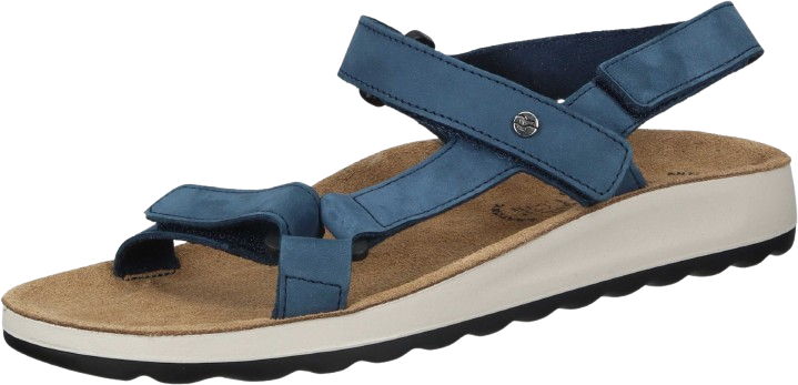 Mėlynos spalvos moteriškos basutės FlyFlot 710125-05 