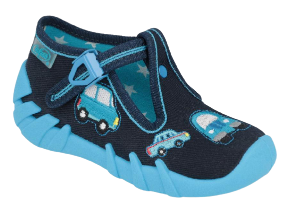 Mėlynos spalvos vaikiški batai Befado 110P405