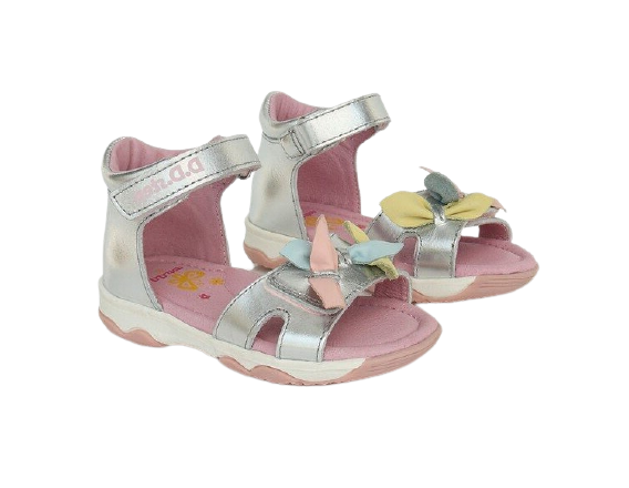 Rožinės spalvos vaikiškos basutės D.D.Step 