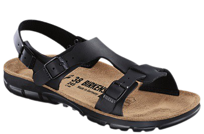 Juodos spalvos moteriškos basutės Birkenstock 0500863