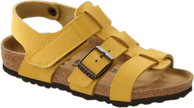 Geltonos spalvos moteriškos basutės Birkenstock 1015766