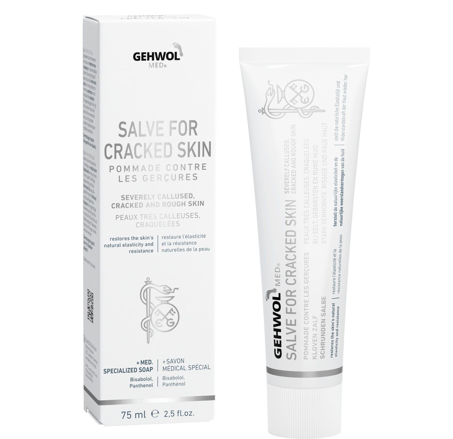 Suskirdusios odos tepalas GEHWOL med Salve for cracked skin