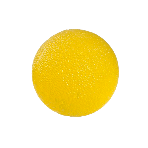 Geltonos spalvos mankštos kamuoliukas Reha Fund PILO--5015 (lengvas)