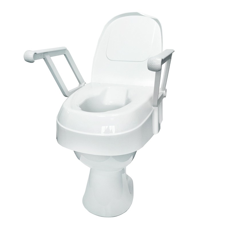 Reguliuojamo aukščio paaukštinimas tualeto sėdynei su dangčiu Kid-man TSE120