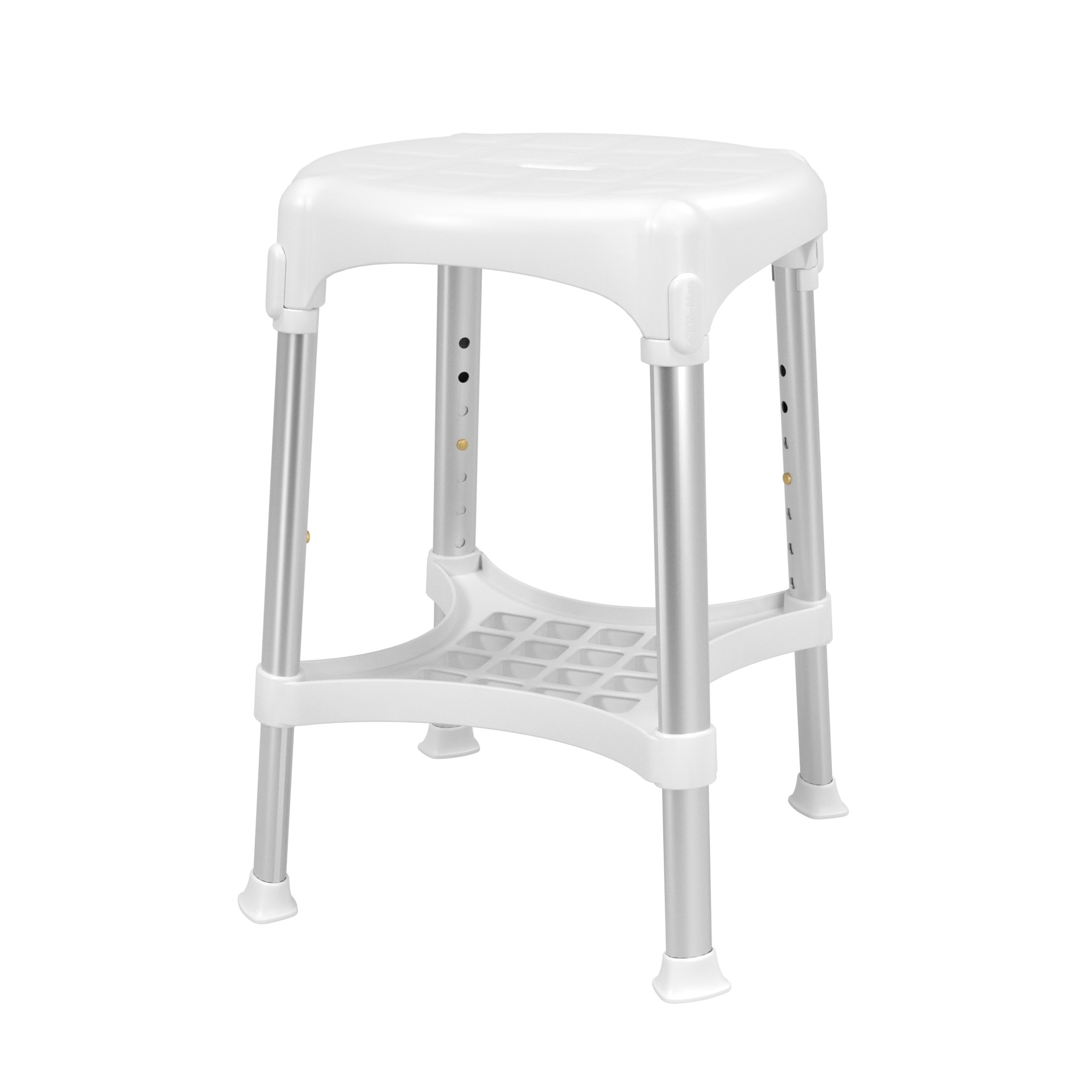 Apvali dušo kėdė su padėklu Kid-man RINGASHD