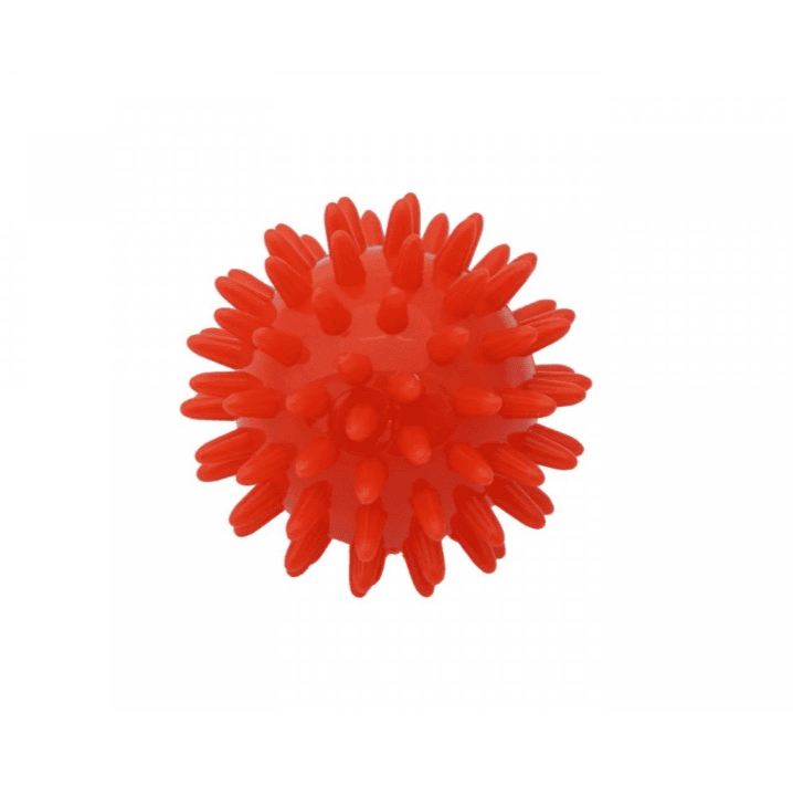 Raudonos spalvos masažo kamuoliukas Kine-MAX PROFESSIONAL MASSAGE BALLS Ø 6 cm 
