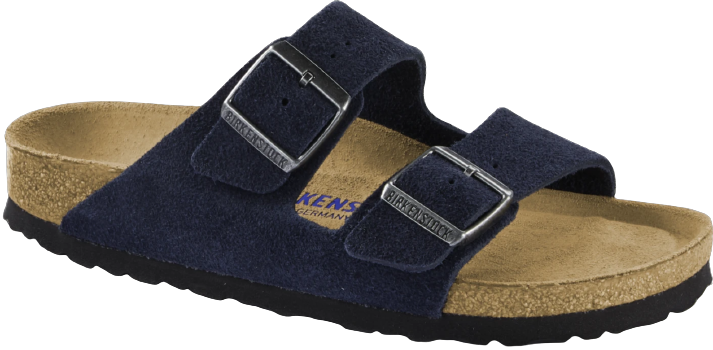 Tamsiai mėlynos spalvos vyriškos šlepetės Birkenstock 1020732