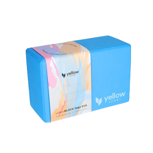 Mėlynos spalvos jogos blokas YellowBLOCK