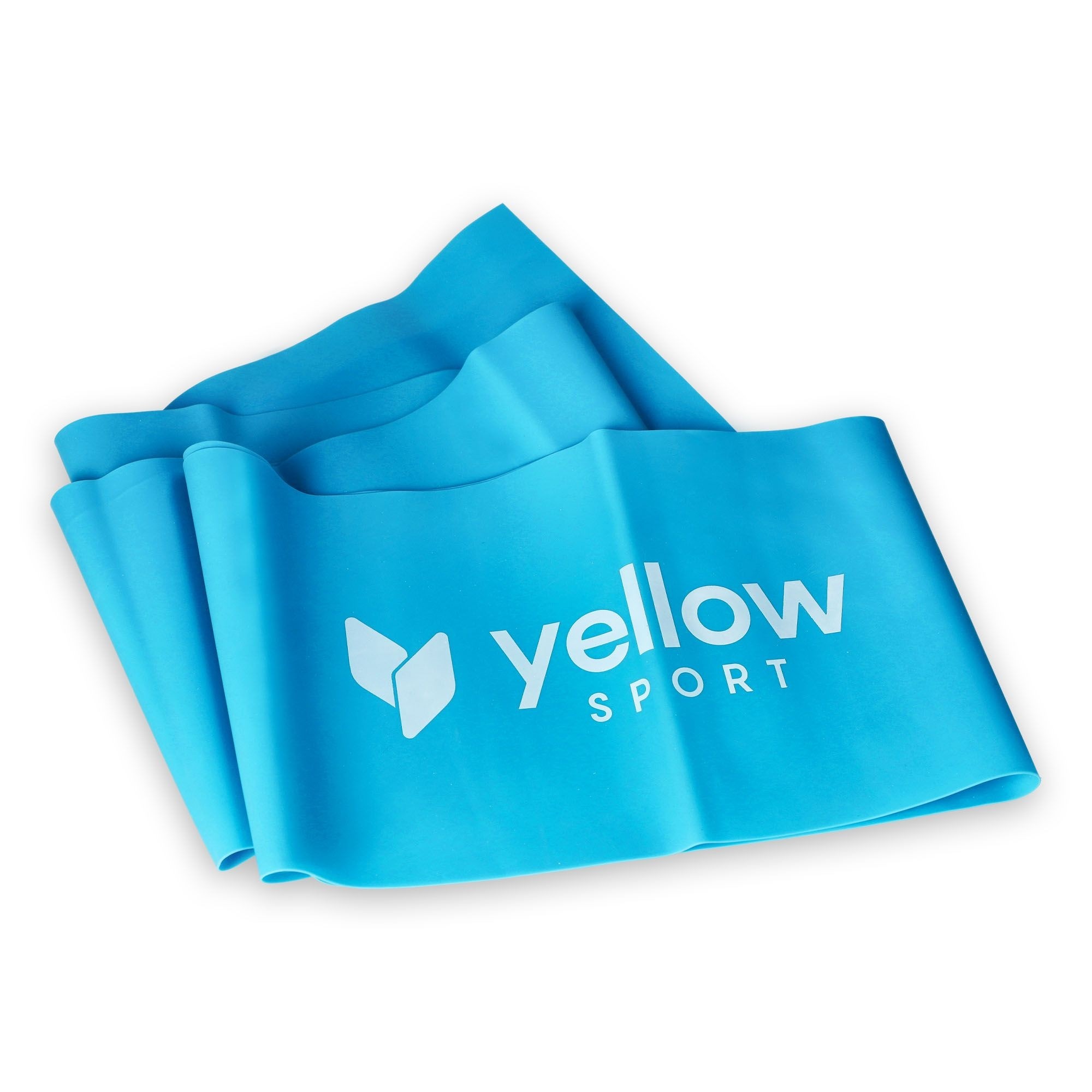 Mėlynos spalvos treniruočių guma YellowFlat