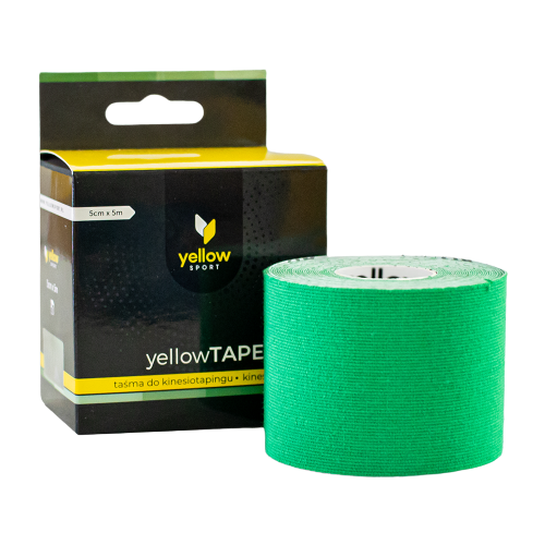 Žalios spalvos kinezioteipas YellowTape 