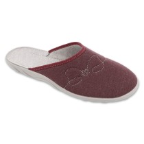 Bordo spalvos moteriškos šlepetės BEFADO 235D216