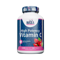  Haya Labs High Potency Vitamin C with Rose Hips 100 tab. 