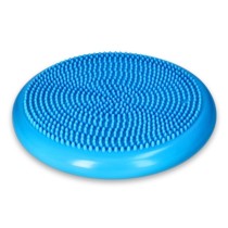 Mėlynos spalvos pusiausvyros pagalvė yellowDISK