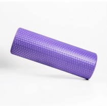 Violetinis masažinis volelis su iškilimais yellowROLLER EVA, 45 cm