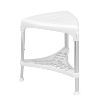 Trikampė dušo kėdė su padėklu Kid-man TRIKISHD