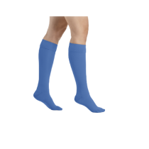 Mėlynos spalvos 2 k.k. kojinės iki kelių moterims MAGIC COLORS by Sigvaris