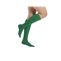 Žalios spalvos 2 k.k. kojinės iki kelių moterims MAGIC COLORS by Sigvaris