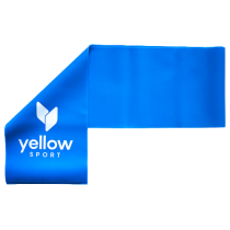 Mėlynos spalvos treniruočių guma YellowFlat