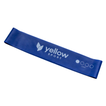 Mėlynos spalvos treniruočių guma-kilpa YellowLoop