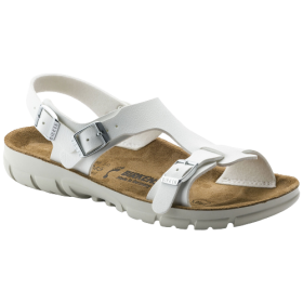 Baltos spalvos moteriškos basutės Birkenstock 0500873