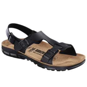 Juodos spalvos moteriškos basutės Birkenstock 0500863