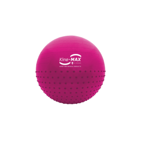 Rožinės spalvos mankštos kamuolys Kine-MAX Ø 65 cm 