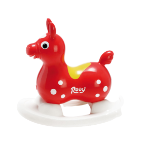 Pripučiamas arkliukas Rock’n’Rody su plastikiniu padu
