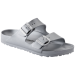 Pilkos spalvos moteriškos šlepetės Birkenstock Eva Silver 1003491