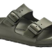 Tamsiai žalios spalvos vyriškos šlepetės Birkenstock 1019094 