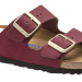 Tamsiai raudonos spalvos moteriškos šlepetės Birkenstock 1020631