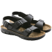 Juodos spalvos moteriškos basutės Birkenstock 0500781