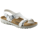 Baltos spalvos moteriškos basutės Birkenstock 0500873