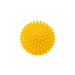 Geltonos spalvos masažo kamuoliukas Kine-MAX PROFESSIONAL MASSAGE BALLS Ø 9 cm 